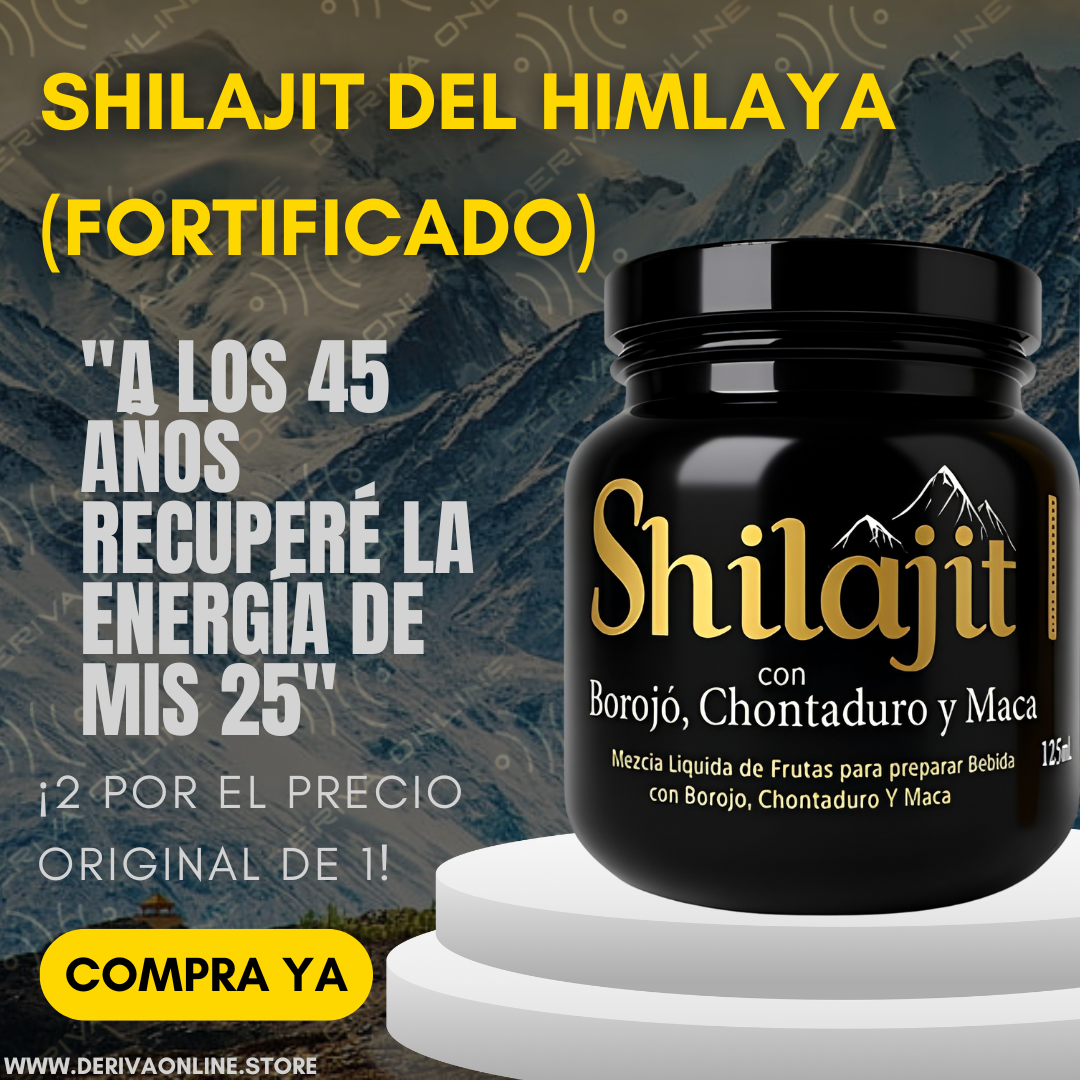 Shilajit™(Resina Natural Fortificada)