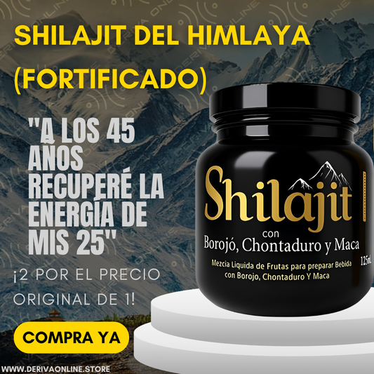 Shilajit™(Resina Natural Fortificada)
